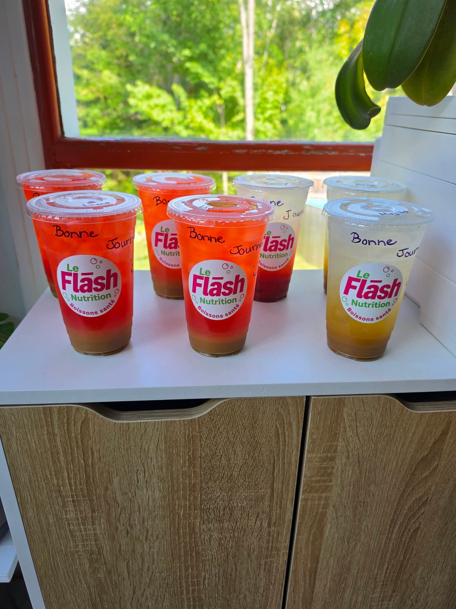 Six thés énergisants prêts à livrer
